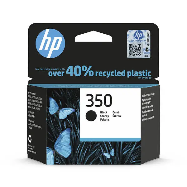 Hp 350-CB335E Orjinal Siyah Kartuş - 1