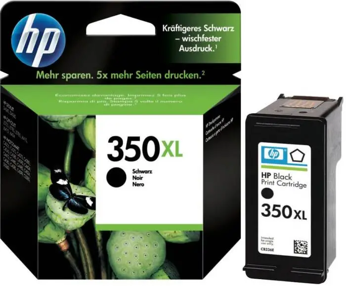 Hp 350XL-CB336E Siyah Orjinal Kartuş - 1