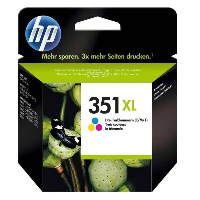 Hp 351XL-CB338E Renkli Orjinal Kartuş Yüksek Kapasite - 1