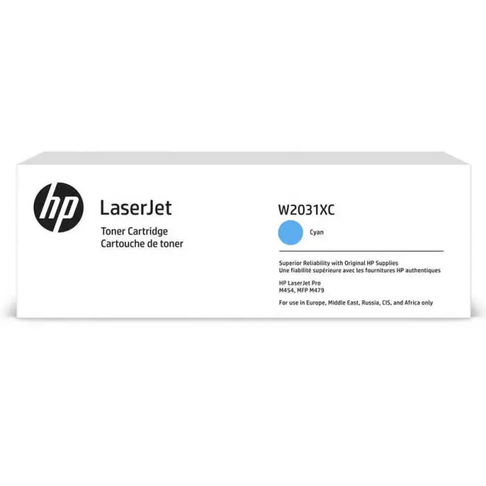 Hp 415X-W2031XC Mavi Orjinal Toner Yüksek Kapasiteli - 1