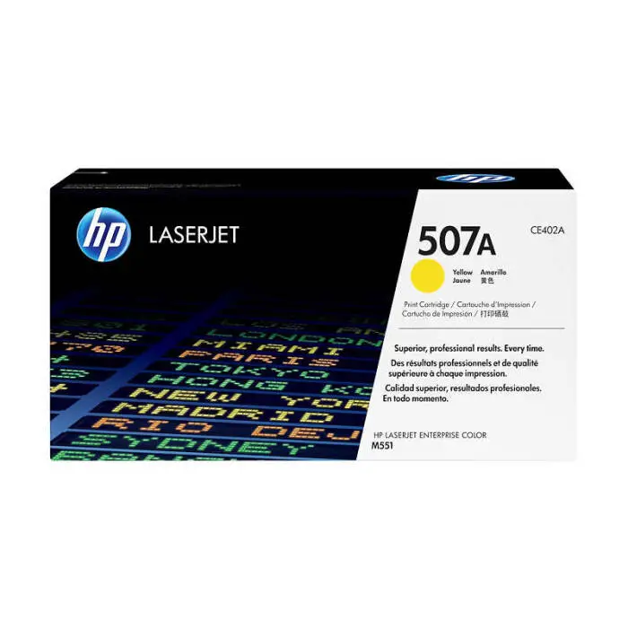 Hp 507A-CE402A Orjinal Sarı Toner - 1