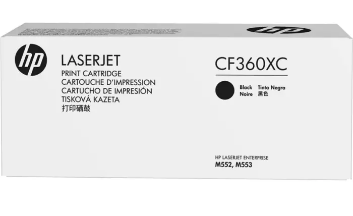 Hp 508X-CF360XC Siyah Orjinal Toner Yüksek Kapasiteli - 1