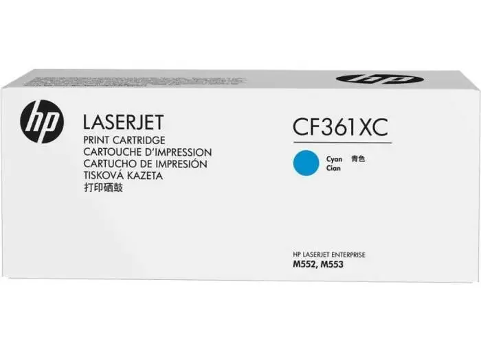 Hp 508X-CF361XC Mavi Orjinal Toner Yüksek Kapasiteli - 1