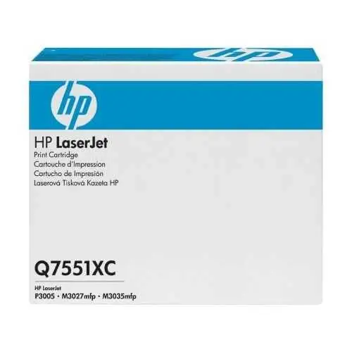 Hp 51X-Q7551XC Orjinal Toner Yüksek Kapasiteli - 1