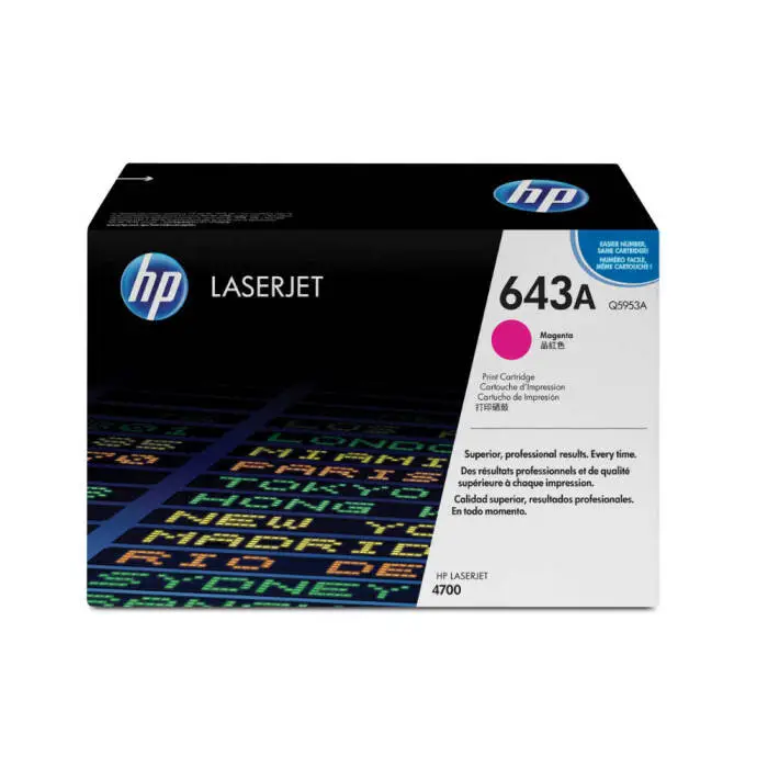 Hp 643A-Q5953A Orjinal Kırmızı Toner - 1