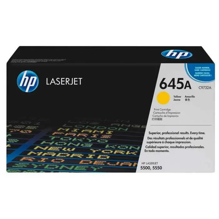 Hp 645A-C9732A Orjinal Sarı Toner - 1
