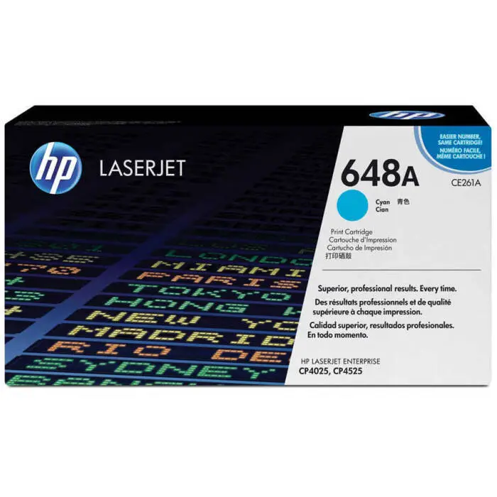 Hp 648A-CE261A Orjinal Mavi Toner - 1