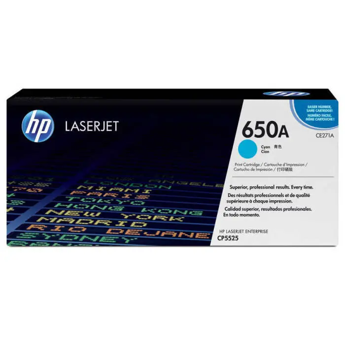 Hp 650A-CE271A Orjinal Mavi Toner - 1