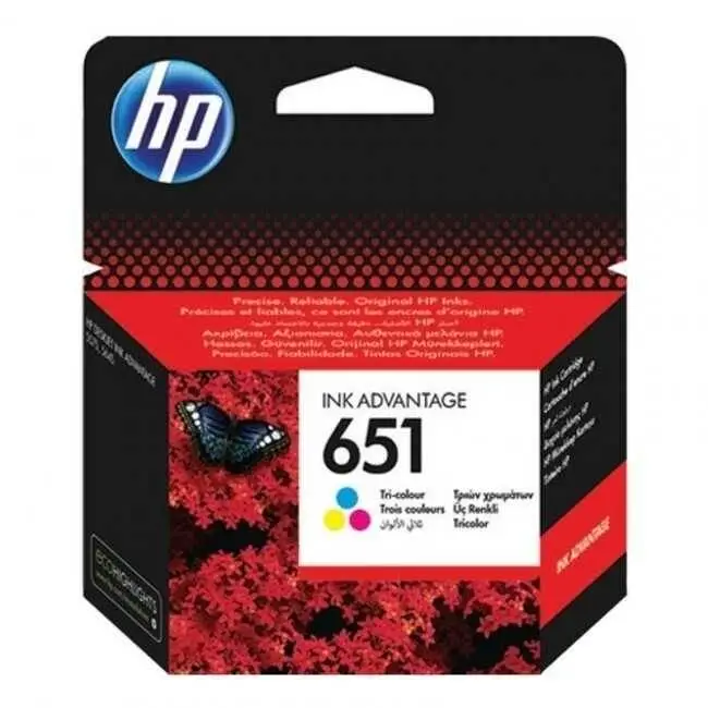 Hp 651-C2P11A Renkli Orjinal Kartuş - 1