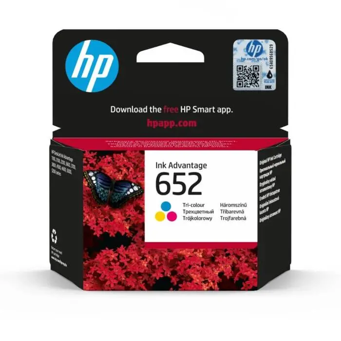 Hp 652-F6V24AE Orjinal Renkli Kartuşu - 1