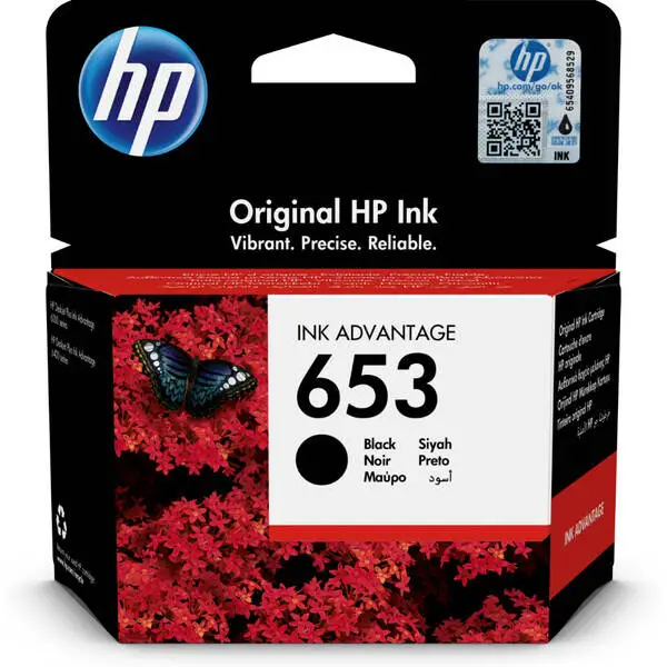 Hp 653-3YM75AE Siyah Orjinal Kartuş - 1