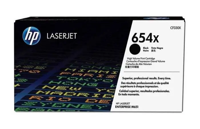 Hp 654X-CF330X Orjinal Siyah Toner - 1