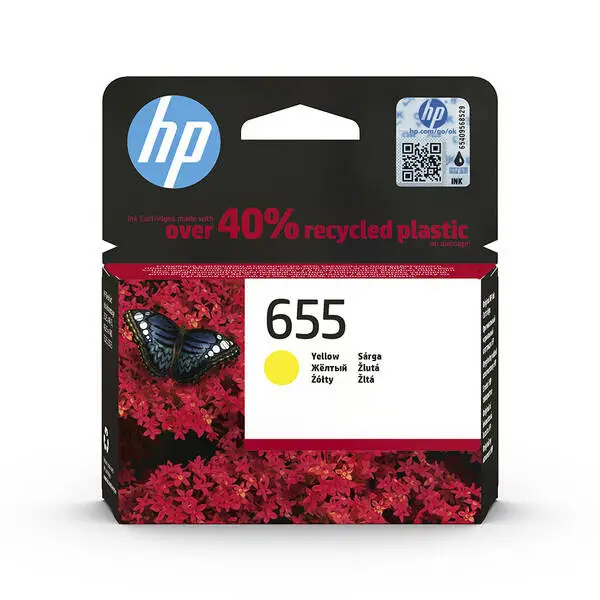 Hp 655-CZ112AE Orjinal Sarı Kartuş - 1