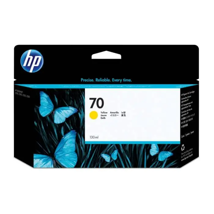 Hp 70-C9454A Sarı Orjinal Kartuş - 1