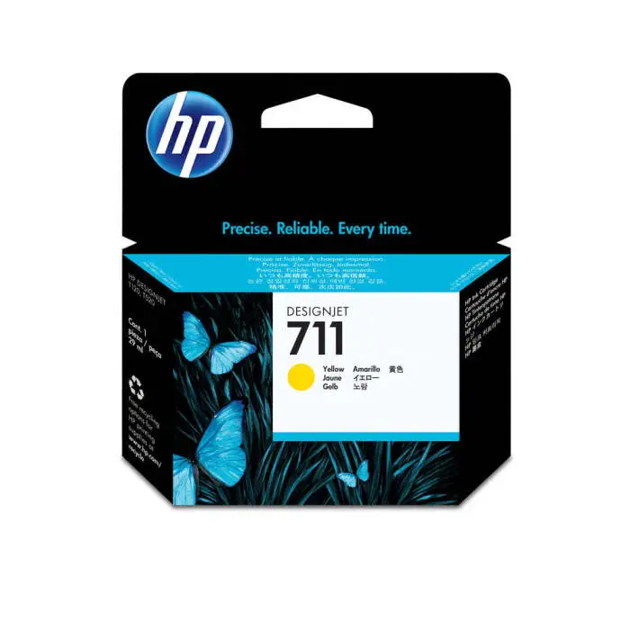 HP 711-CZ132A Sarı Orjinal Kartuş - 1