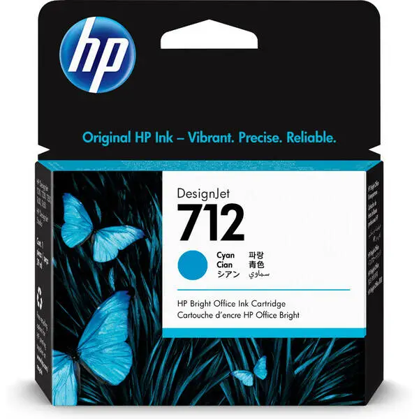 Hp 712-3ED67A Mavi Orjinal Kartuş - 1