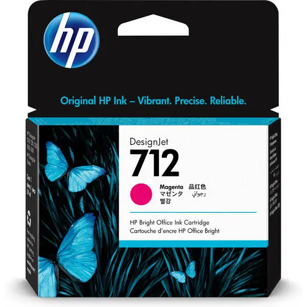 Hp 712-3ED68A Kırmızı Orjinal Kartuş - 1
