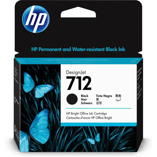 Hp 712-3ED71A Siyah Orjinal Kartuş Yüksek Kapasiteli - 1