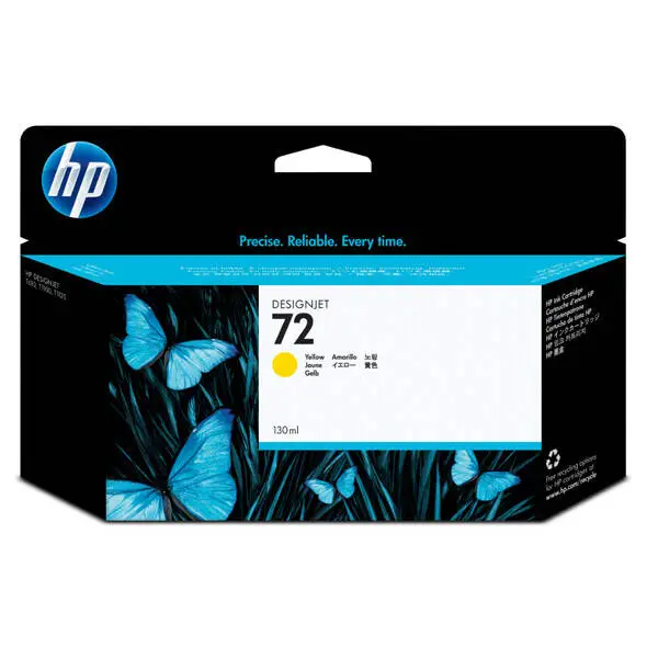 Hp 72-C9373A Orjinal Sarı Kartuş Yüksek Kapasite - 1