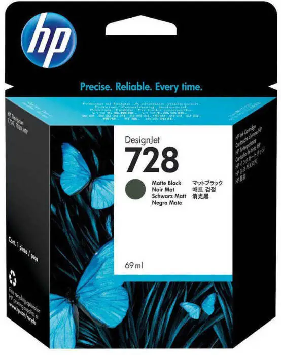 Hp 728-F9J64A Siyah Orjinal Kartuş - 1