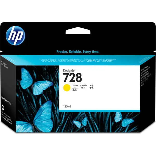 Hp 728-F9J65A Sarı Orjinal Kartuş Yüksek Kapasiteli - 1