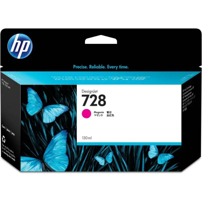 Hp 728-F9J66A Kırmızı Orjinal Kartuş Yüksek Kapasiteli - 1