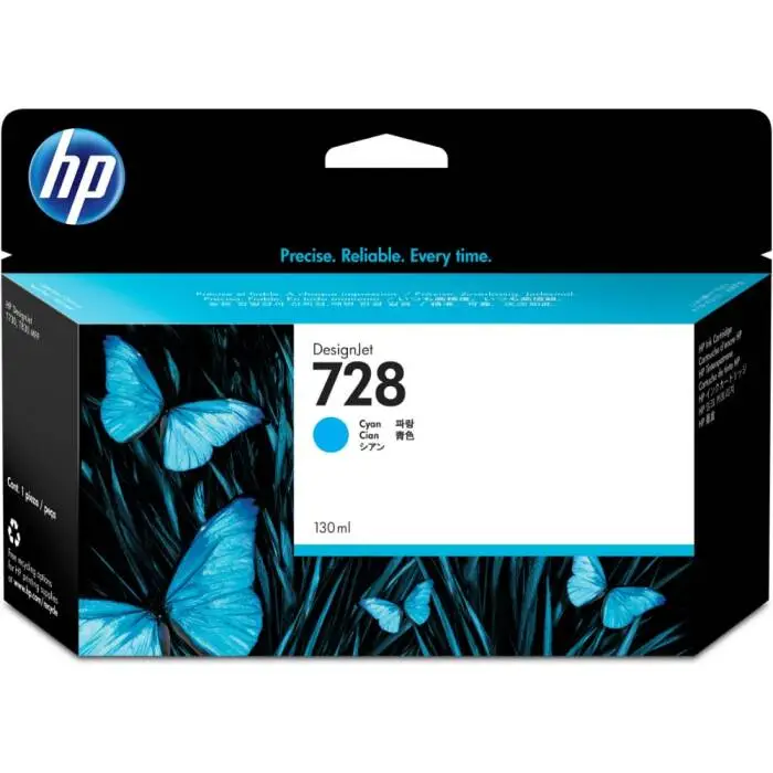 Hp 728-F9J67A Mavi Orjinal Kartuş Yüksek Kapasiteli - 1