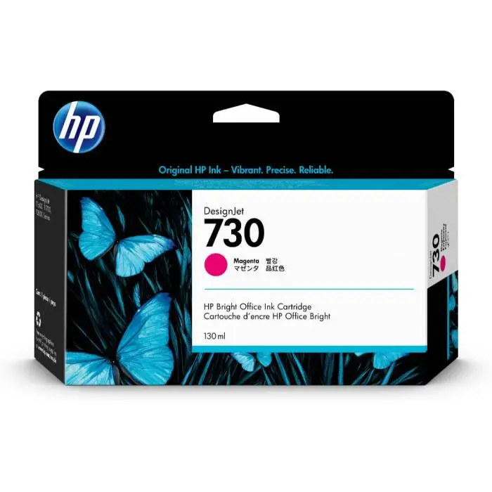 Hp 730-P2V63A Kırmızı Orjinal Kartuş - 1