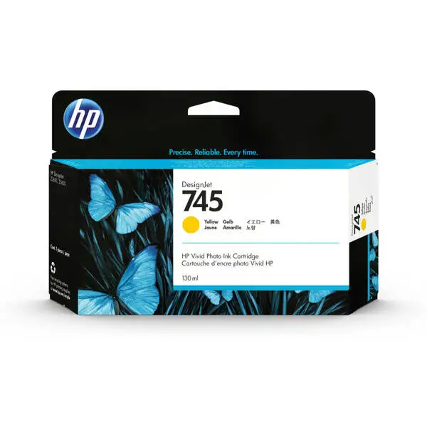 Hp 745-F9J96A Sarı Orjinal Kartuş - 1