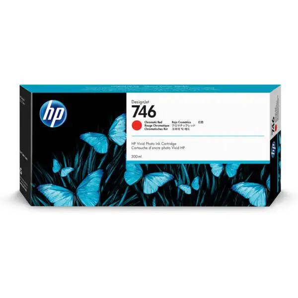 Hp 746-P2V81A Kromatik Kırmızı Orjinal Kartuş - 1