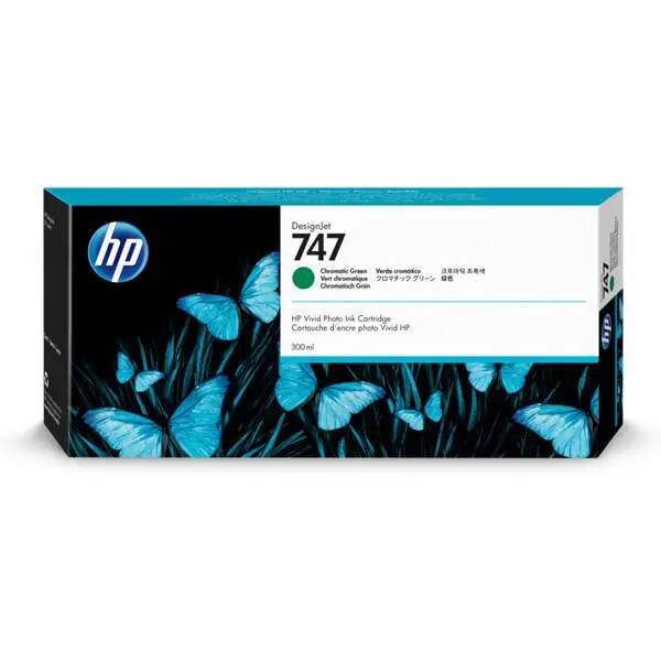 Hp 747-P2V84A Kromatik Yeşil Orjinal Kartuş - 1