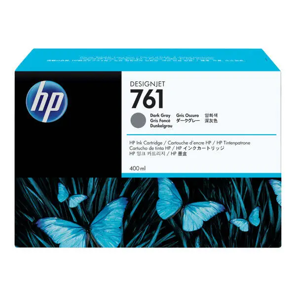 Hp 761-CM996A Koyu Gri Orjinal Kartuş - 1