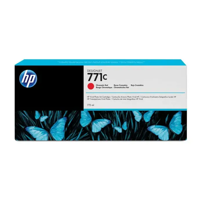 Hp 771c-B6Y08A Kromatik Kırmızı Orjinal Kartuş - 1