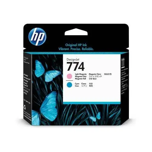 HP 774 P2V98A Açık Kırmızı - Mavi Baskı Kafası - 1