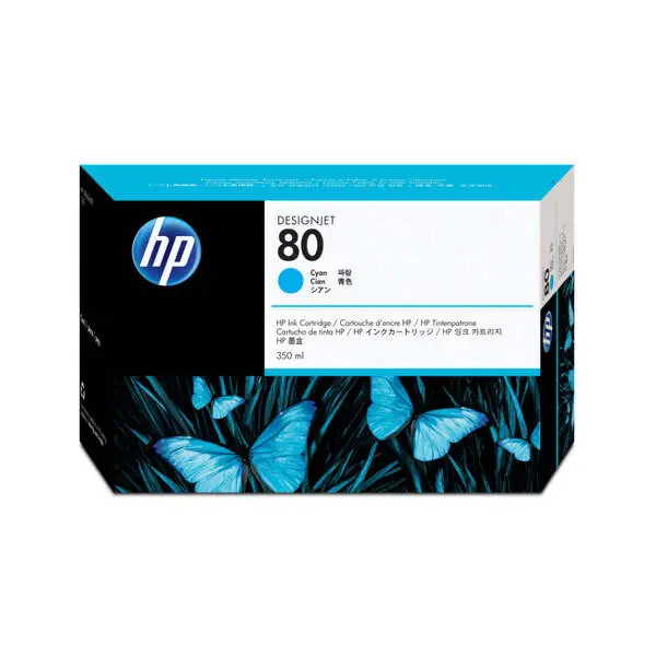Hp 80-C4846A Mavi Orjinal Kartuş Yüksek Kapasiteli - 1
