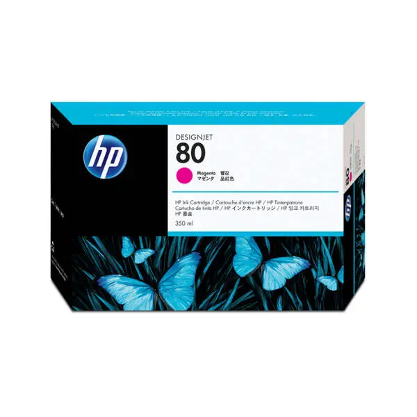 Hp 80-C4847A Kırmızı Orjinal Kartuş Yüksek Kapasiteli - 1
