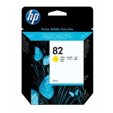 Hp 82-CH568A Orjinal Sarı Kartuş - 1