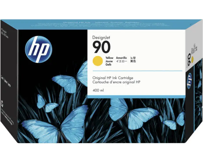 Hp 90-C5065A Sarı Orjinal Kartuş Yüksek Kapasiteli - 1