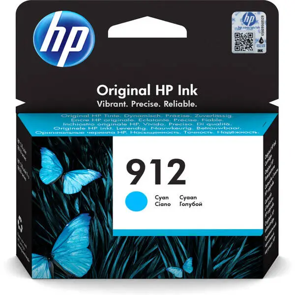 Hp 912-3YL77AE Mavi Orjinal Kartuş - 1