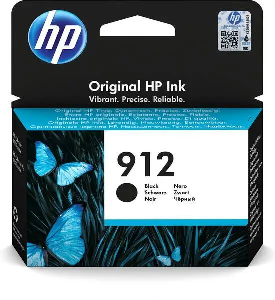 Hp 912-3YL80AE Siyah Orjinal Kartuş - 1