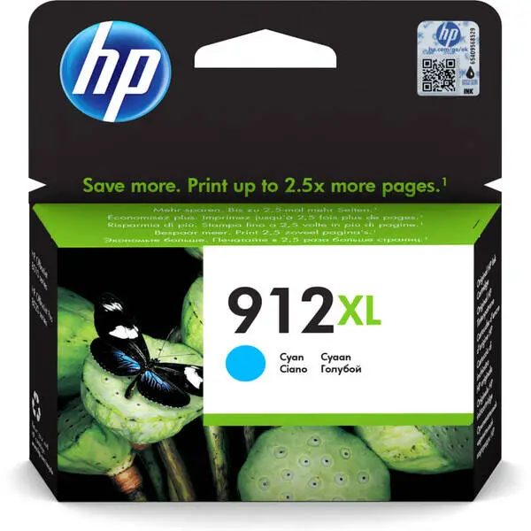 Hp 912XL-3YL81AE Mavi Orjinal Kartuş Yüksek Kapasiteli - 1