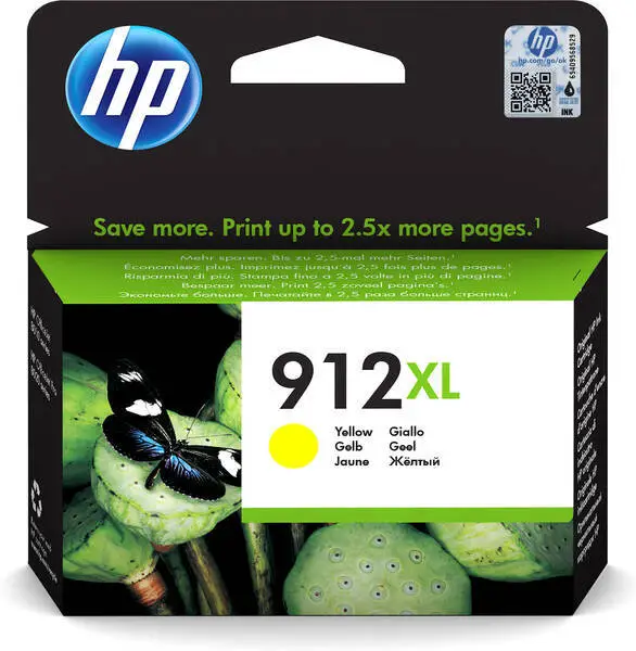 Hp 912XL-3YL83AE Sarı Orjinal Kartuş Yüksek Kapasiteli - 1