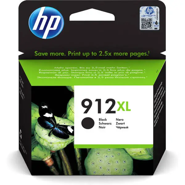 Hp 912XL-3YL84AE Siyah Orjinal Kartuş Yüksek Kapasiteli - 1