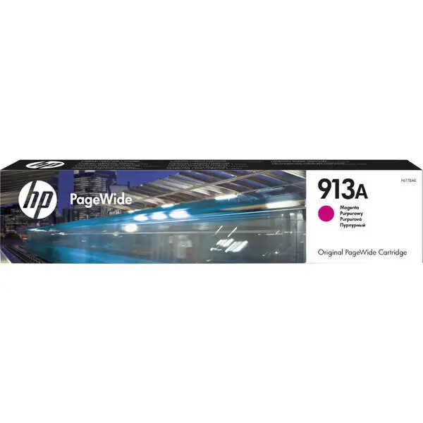 Hp 913A-F6T78AE Orjinal Kırmızı Kartuş - 1
