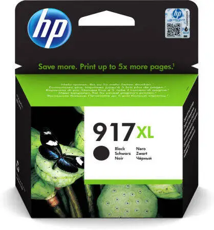 Hp 917XL-3YL85AE Siyah Orjinal Kartuş - 1