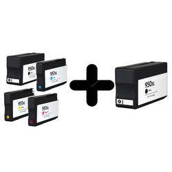 Hp 950XL/951XL + 950XL Muadil Kartuş Paketi - 2