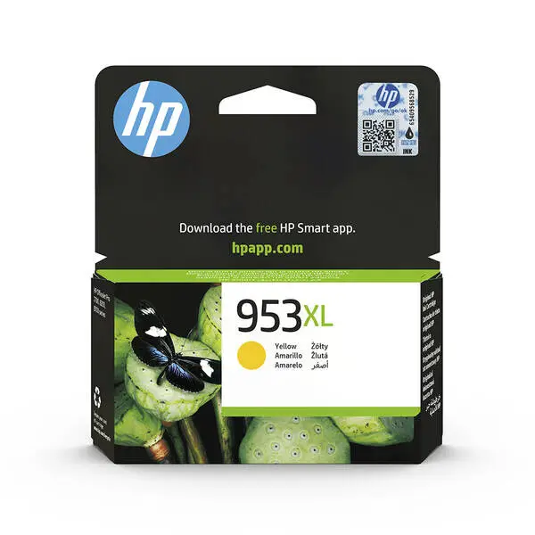 HP 953XL-F6U18AE Sarı Orjinal Kartuş Yüksek Kapasiteli - 1