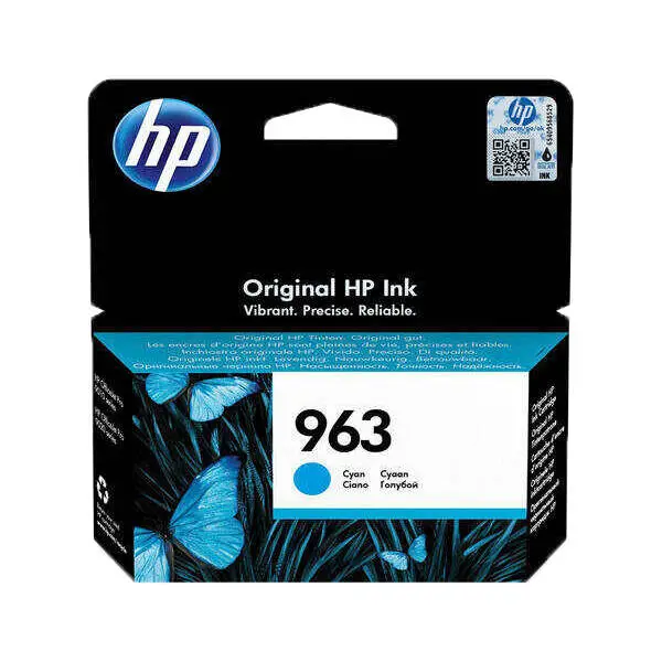 Hp 963-3JA23AE Mavi Orjinal Kartuş - 1