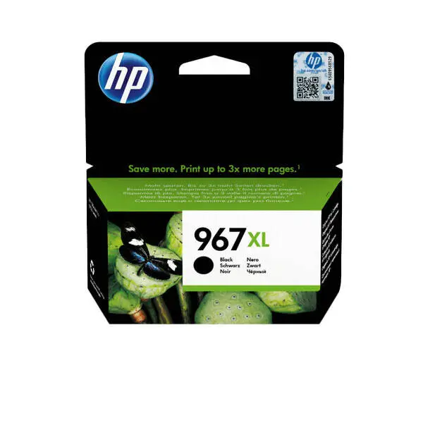 Hp 967XL-3JA31AE Siyah Orjinal Kartuş Yüksek Kapasiteli - 1
