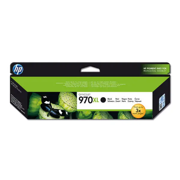 Hp 970XL-CN625AE Siyah Orjinal Kartuş Yüksek Kapasiteli - 1